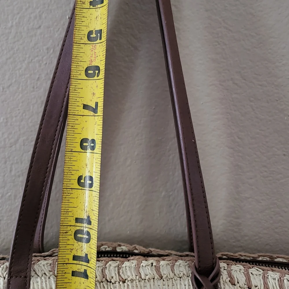 Talbots Straw Tote Purse - Picture 10 of 14
